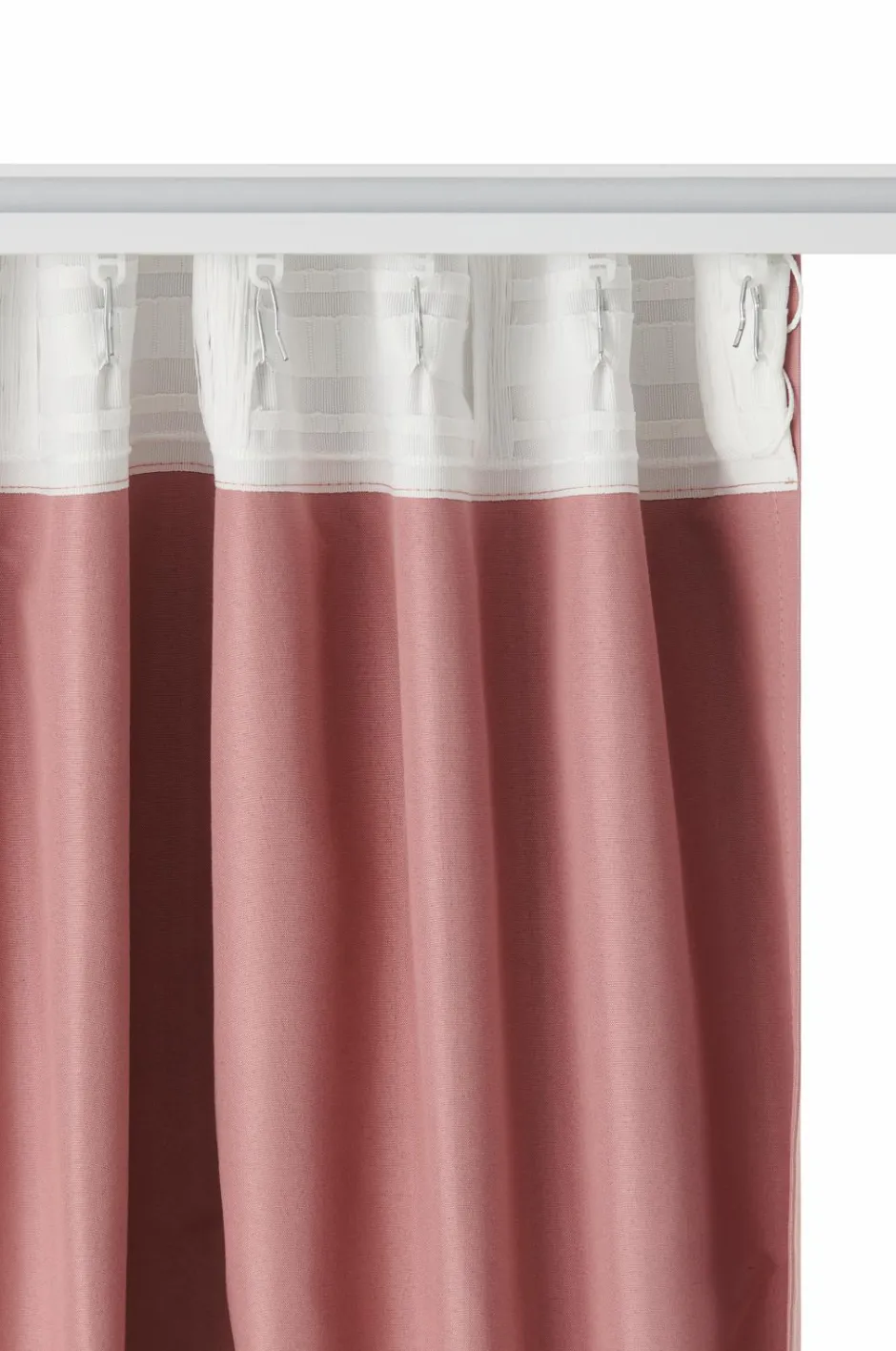 Sale Ellos Home Mørklægningsgardin Hedda 1-pak Rosa