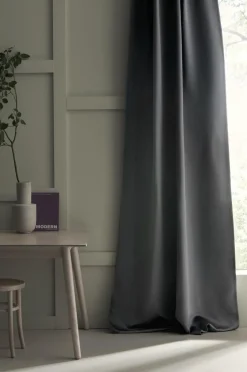 Clearance Ellos Home Mørklægningsgardin Daniella 1-pak Dk grey