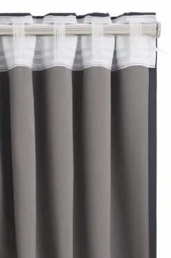 Clearance Ellos Home Mørklægningsgardin Daniella 1-pak Dk grey