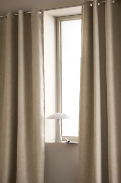 Ellos Home Mørklægningsgardin Iben med sejlringe, 1 stk. BEIGE
