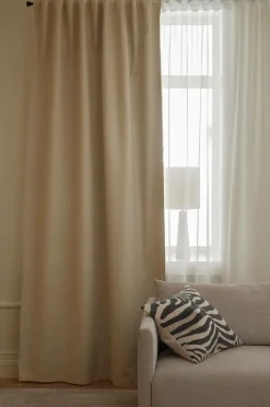Discount Ellos Home Mørklægningsgardin Ines 1-pak Beige
