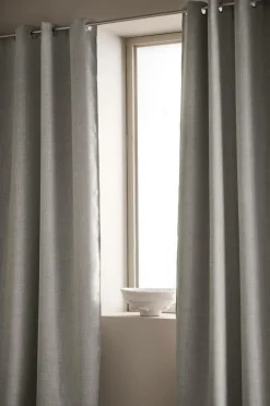 Online Ellos Home Mørklægningsgardin Iben med sejlringe, 1 stk. Light grey (Cool grey)