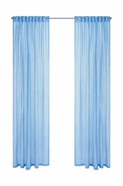 Discount Ellos Home Multibåndsgardin Penny 2-pak Blå