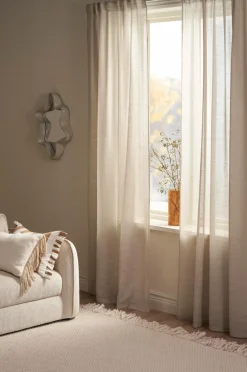 Ellos Home Multibåndsgardin Nellie 2-pak Linen beige