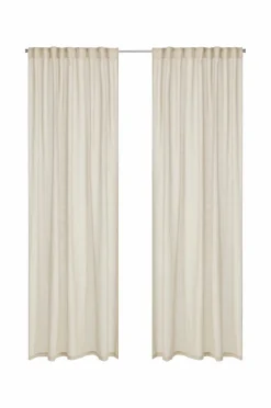 Ellos Home Multibåndsgardin Nellie 2-pak Linen beige