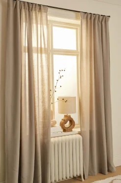 Discount Ellos Home Multibåndsgardin Isabelle 2-pak Linen beige