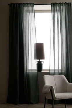 Clearance Ellos Home Multibåndsgardin Lara 2-pak Grå