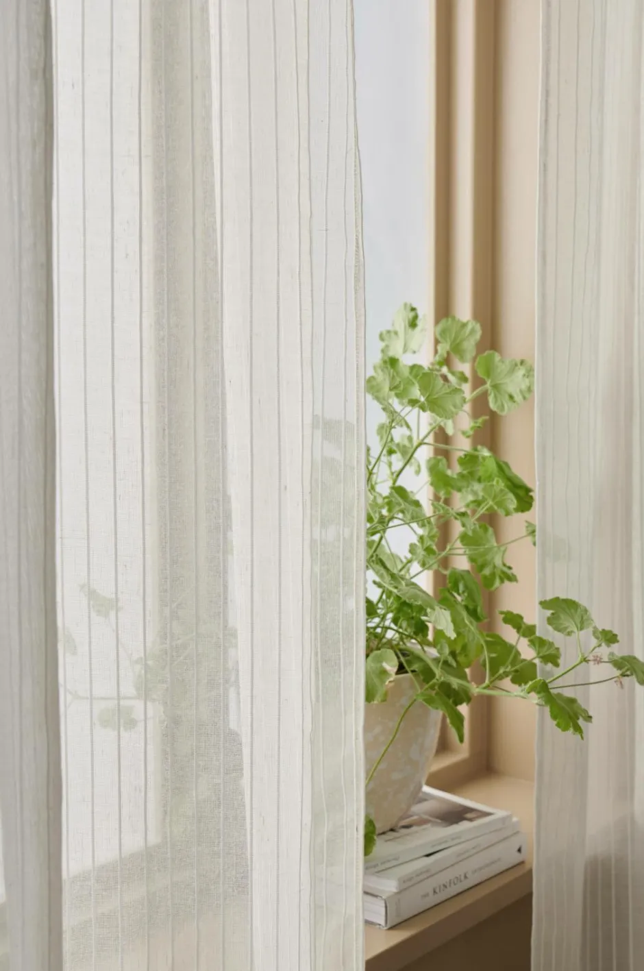 Sale Ellos Home Multibåndsgardin Cornelia 2-pak Beige