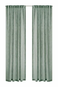 Clearance Ellos Home Multibåndsgardin Dianne 2-pak Grøn