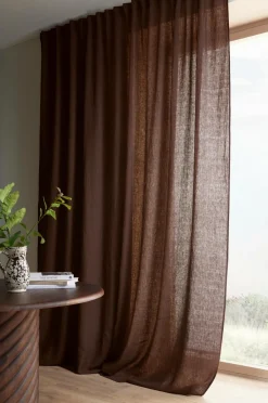 Discount Ellos Home Multibåndslængde Malva Wide ekstra bred, 1 stk. i 100% hør Brun