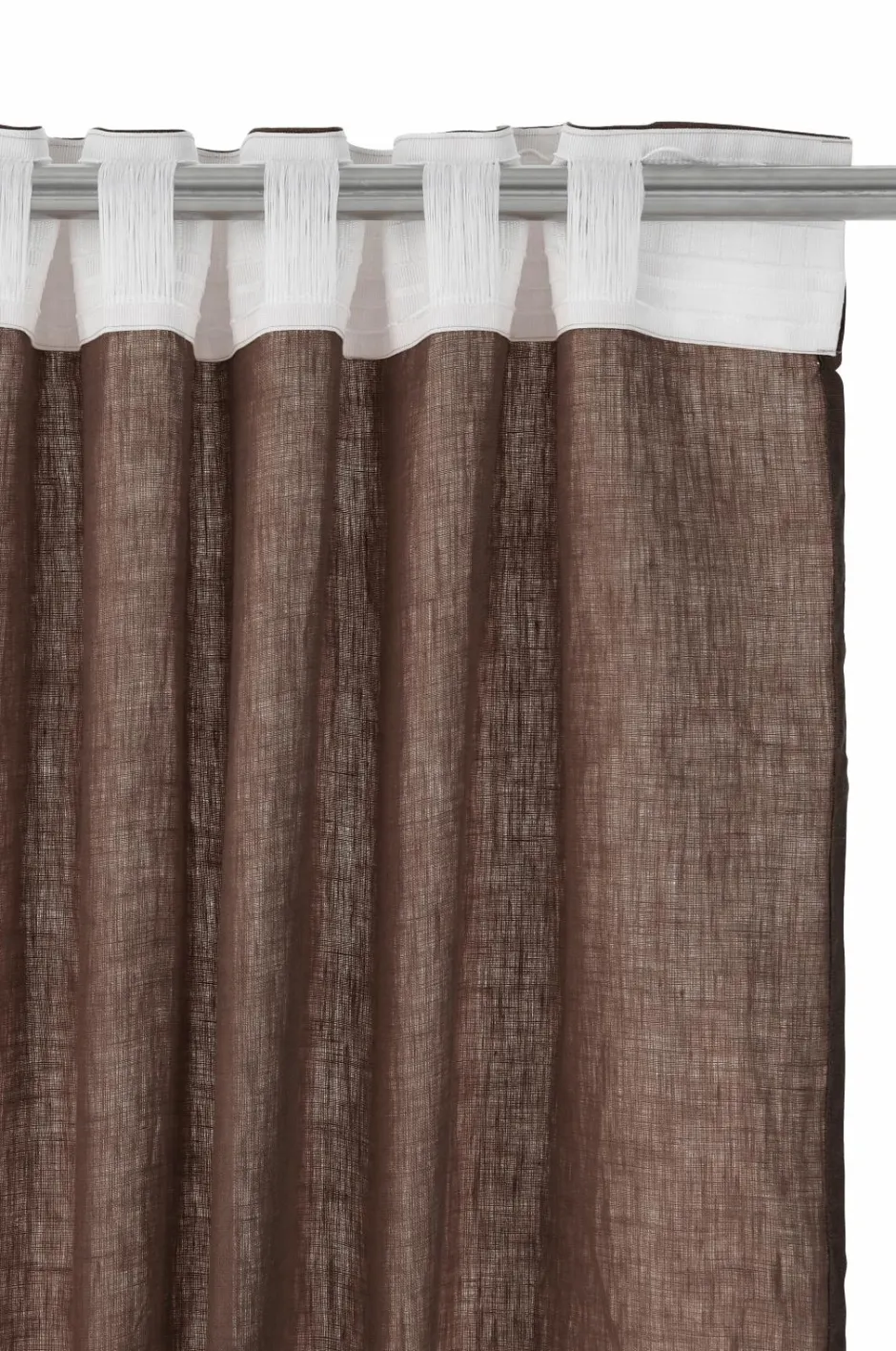 Discount Ellos Home Multibåndslængde Malva Wide ekstra bred, 1 stk. i 100% hør Brun