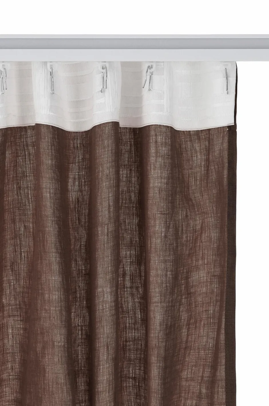 Discount Ellos Home Multibåndslængde Malva Wide ekstra bred, 1 stk. i 100% hør Brun