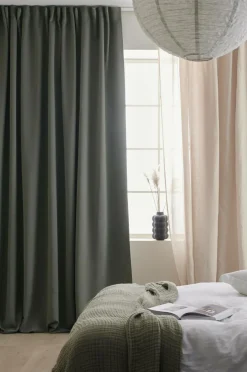 Online Ellos Home Multibåndslængde Sandy Wide, mørklæggende, 1 stk. Grøn