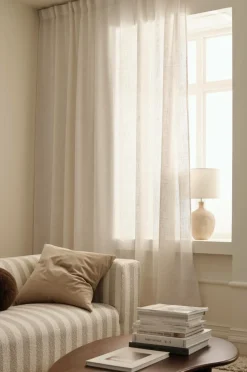 Outlet Ellos Home Multibåndsgardin Dianne Wide ekstra bred 1-pak Hvid