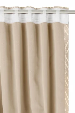 Best Ellos Home Multibåndsgardin Athena lysafskærmning 1-pak Beige
