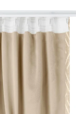 Best Ellos Home Multibåndsgardin Athena lysafskærmning 1-pak Beige