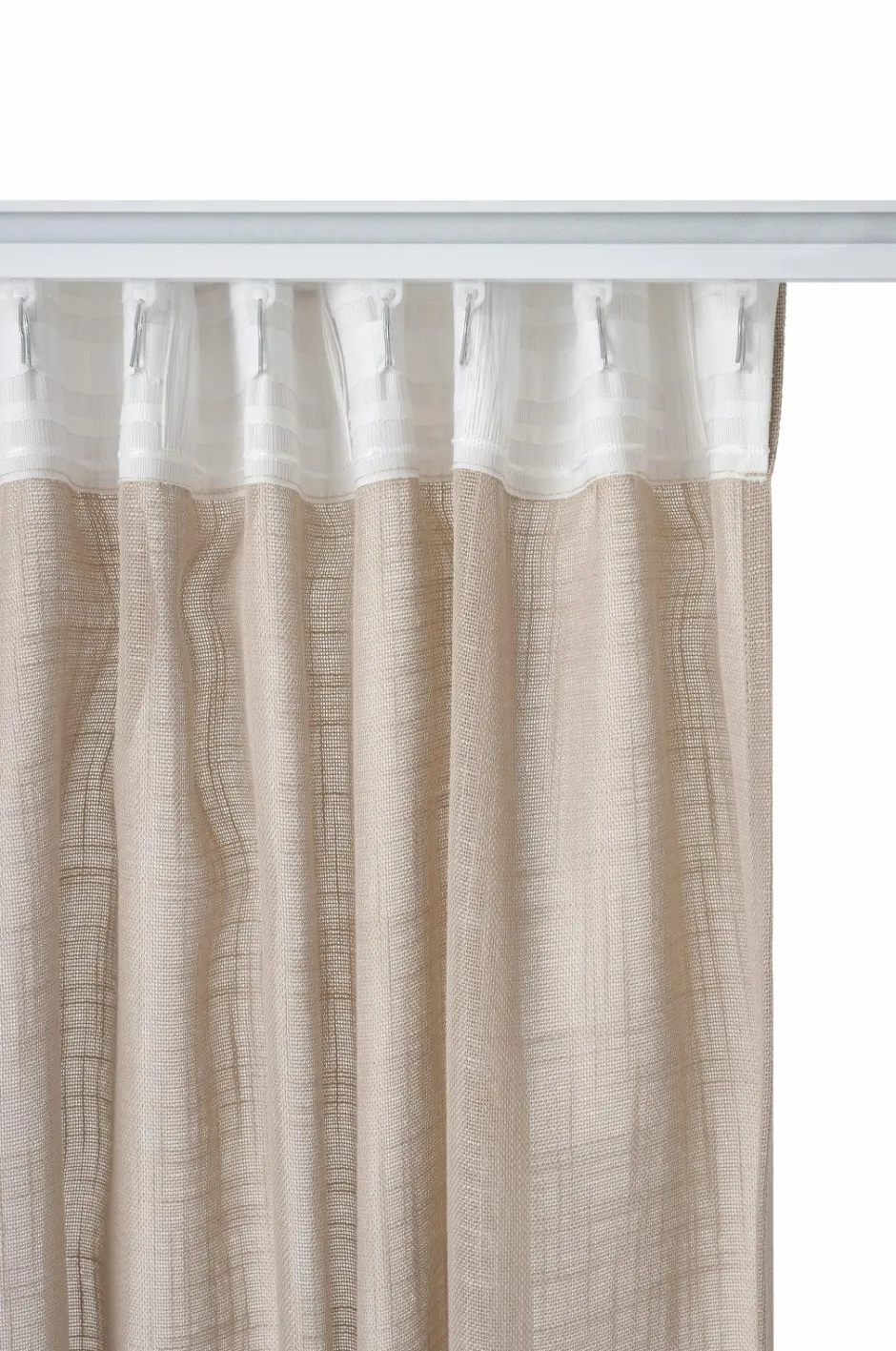 Best Ellos Home Multibåndsgardin Dianne Wide ekstra bred 1-pak Beige
