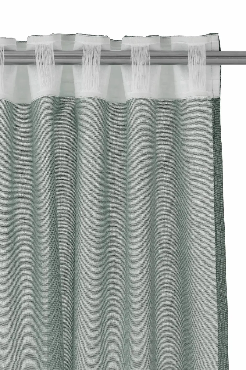 Outlet Ellos Home Multibåndsgardin Penny 2-pak Grøn