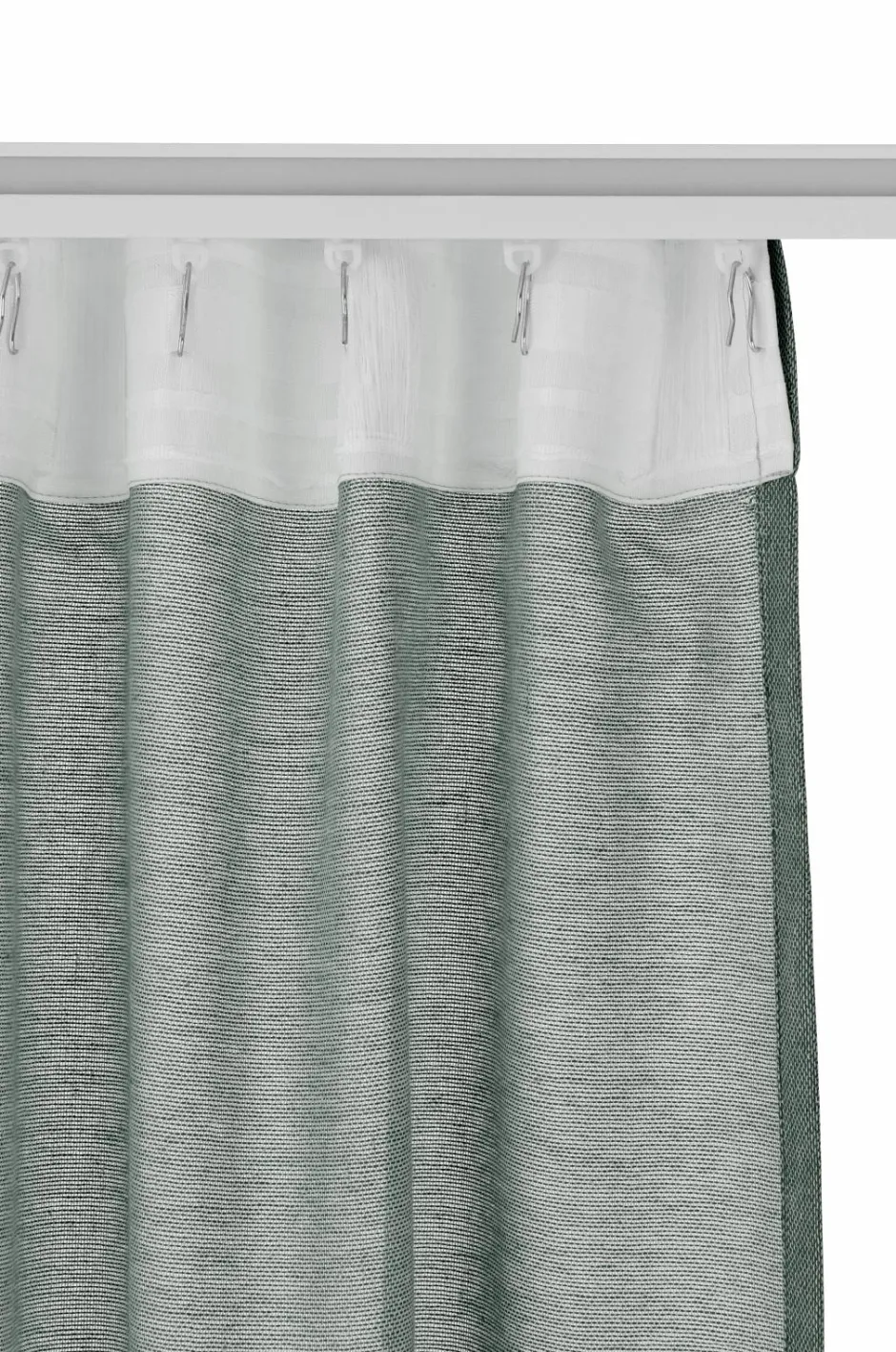 Outlet Ellos Home Multibåndsgardin Penny 2-pak Grøn