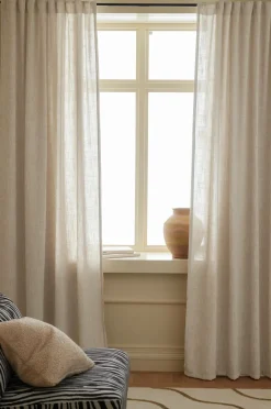 Outlet Ellos Home Multibåndsgardin Olinda 2-pak Cremehvid
