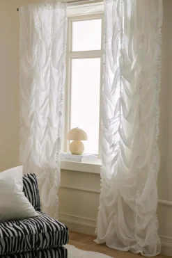 New Ellos Home Multibåndsgardin Jolie 2-pak Varm hvid