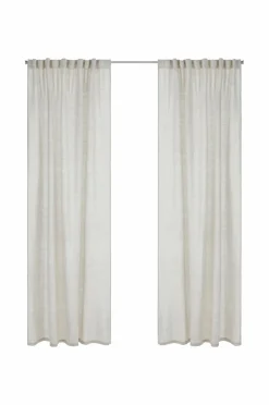 Outlet Ellos Home Multibåndslængde Malva 2-pak i 100% hør A121b 100% linen beige