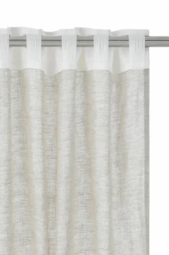 Outlet Ellos Home Multibåndslængde Malva 2-pak i 100% hør A121b 100% linen beige