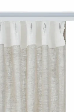 Outlet Ellos Home Multibåndslængde Malva 2-pak i 100% hør A121b 100% linen beige