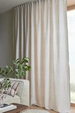 Best Ellos Home Multibåndslængde Malva Wide ekstra bred, 1 stk. i 100% hør A121b 100% linen beige