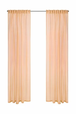 Clearance Ellos Home Multibåndsgardin Penny 2-pak Clementinorange