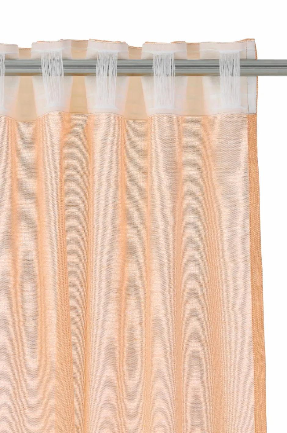 Clearance Ellos Home Multibåndsgardin Penny 2-pak Clementinorange