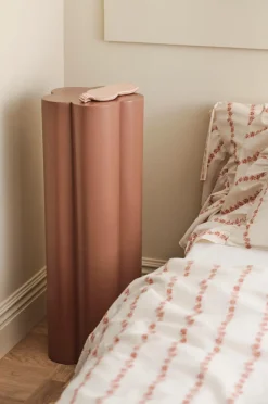 Outlet Ellos Home Piedestal Bloom højde 80 cm Brun