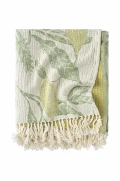 Ellos Home Plaid Jennie Lemon Gul