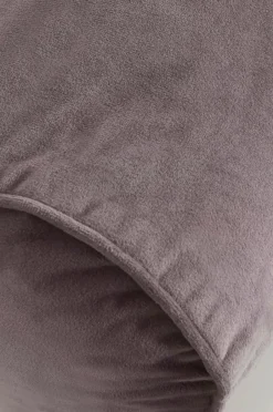 Best Ellos Home Pølsepude Nora Cylinder i velour Purple