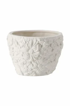 Best Ellos Home Potteskjuler Flower højde 20 cm Hvid