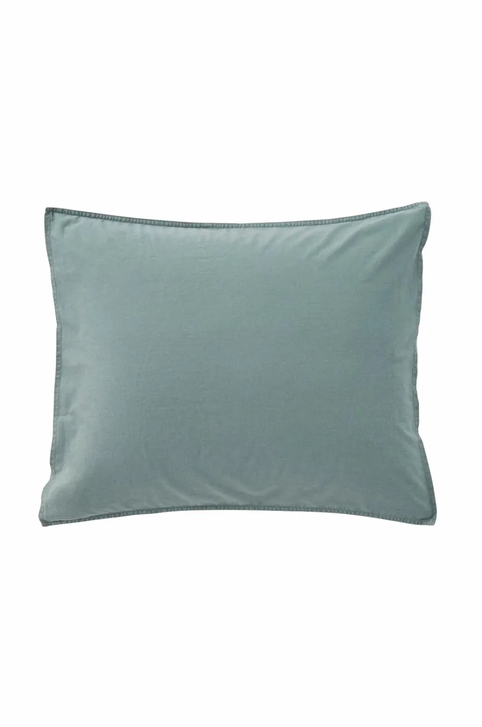 Best Ellos Home Pudebetræk Rania i vintagevasket bomuld Balsamgreen