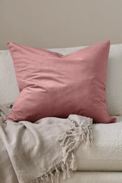 Clearance Ellos Home Pudebetræk Nora i velour Rosa