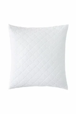 Clearance Ellos Home Pudebetræk Thelma Check i bomuld, 50x50 cm Hvid