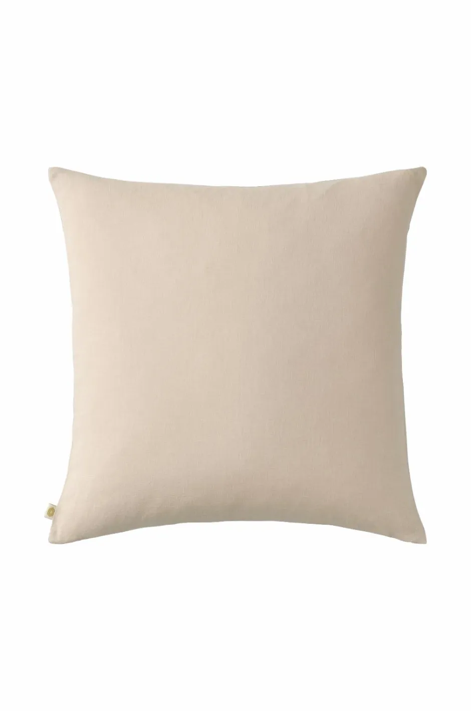 Best Ellos Home Pudebetræk Elly i genanvendt halvlinned Linen beige