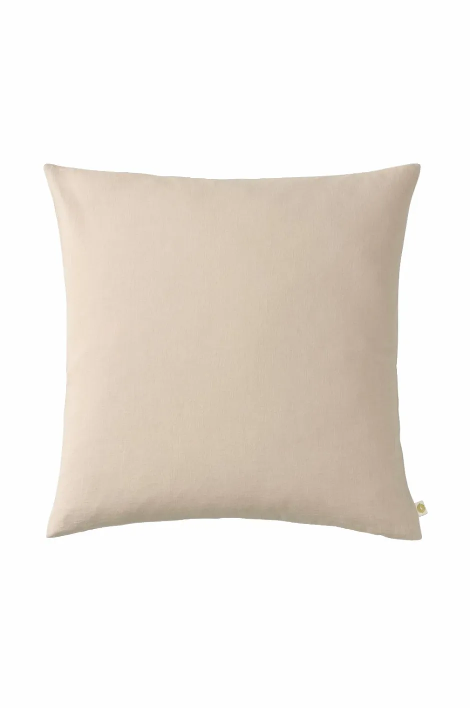 Best Ellos Home Pudebetræk Elly i genanvendt halvlinned Linen beige