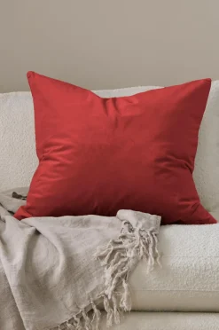 Discount Ellos Home Pudebetræk Nora i velour Rød