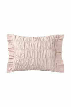 Discount Ellos Home Pudebetræk Avery Elastic i bomuldspercale Lys abrikosrosa