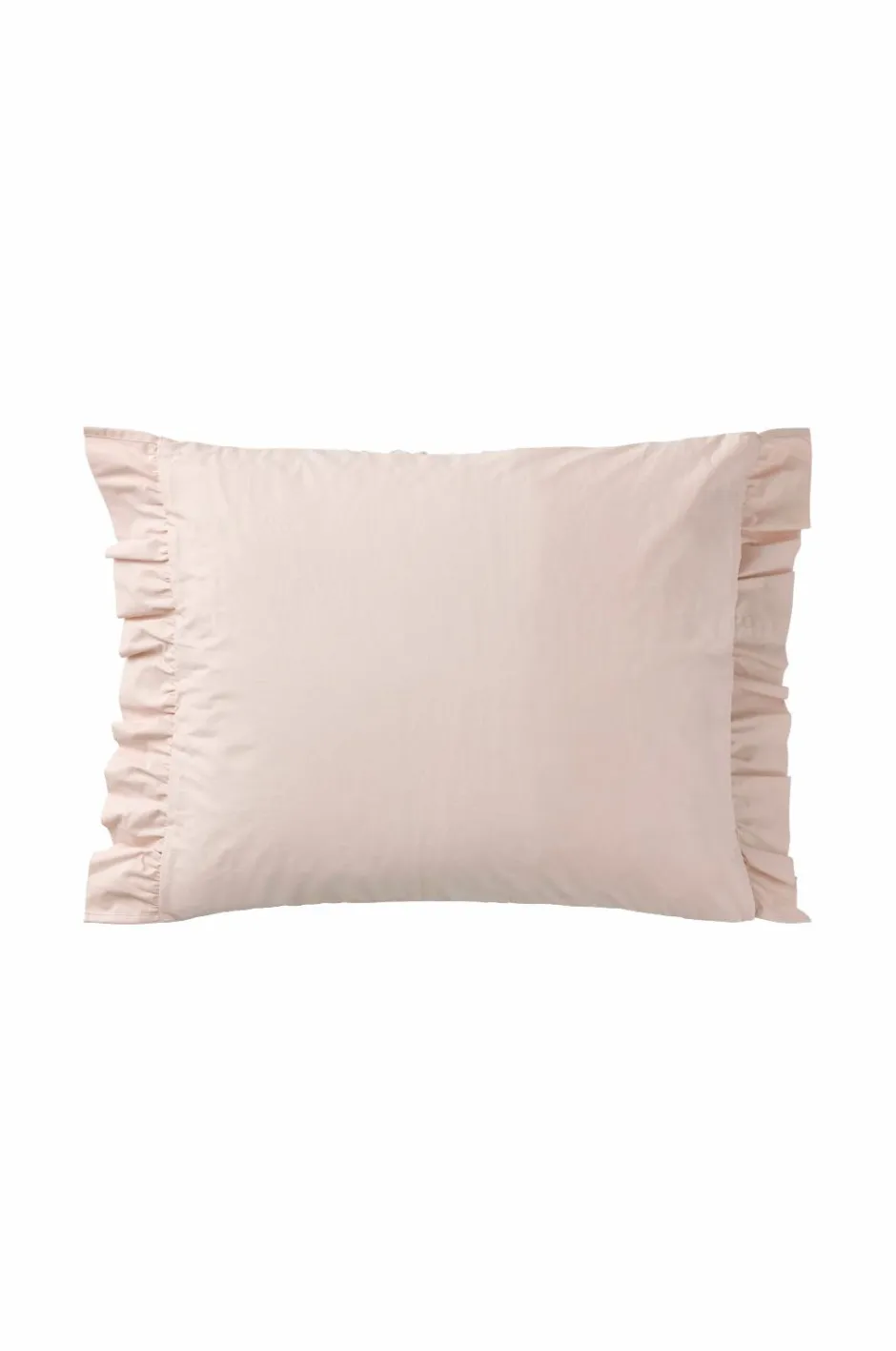 Discount Ellos Home Pudebetræk Avery Elastic i bomuldspercale Lys abrikosrosa