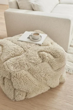 Online Ellos Home Puf Island 70x70 cm Beige
