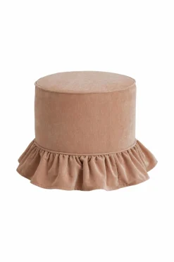 Outlet Ellos Home Puf Pariley Gammel rose