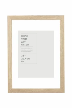 Clearance Ellos Home Ramme Stilren med plexiglas. Eg