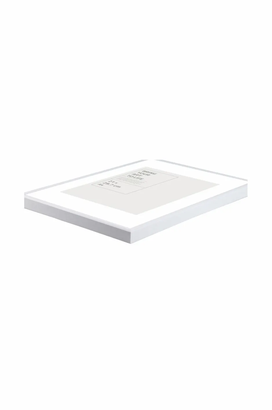Online Ellos Home Ramme Victoria med plexiglas Hvid