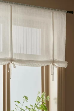 Outlet Ellos Home Roll up-gardin Cornelia Beige