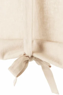 Discount Ellos Home Roll up-gardin Elly i genanvendt halvlinned Cremet hvid