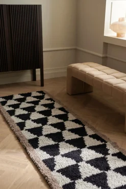 Sale Ellos Home Ryatæppe Gijon Blackbeige